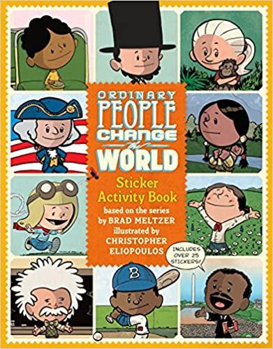 Ordinary People Change the World Sticker Activity Book - фото 1 - id-p82861510