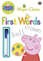 PEPPA PIG: PRACTICE WITH PEPPA (WIPE-CLEAN) FIRST WORDS!