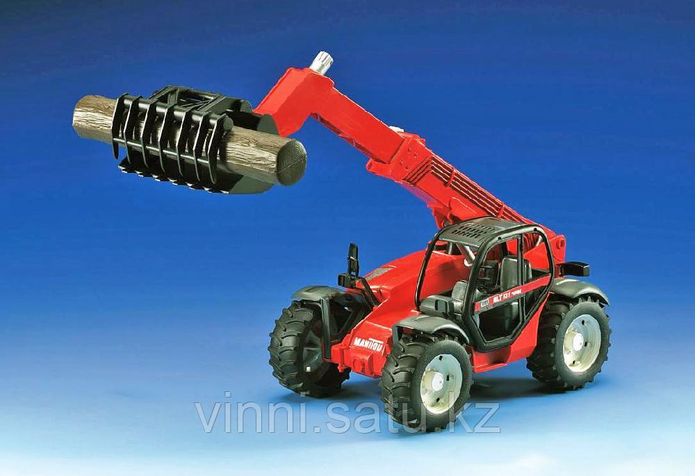 Bruder - Погрузчик колёсный Manitou MLT 633 с телескопическим ковшом 1:16 - фото 4 - id-p82860463