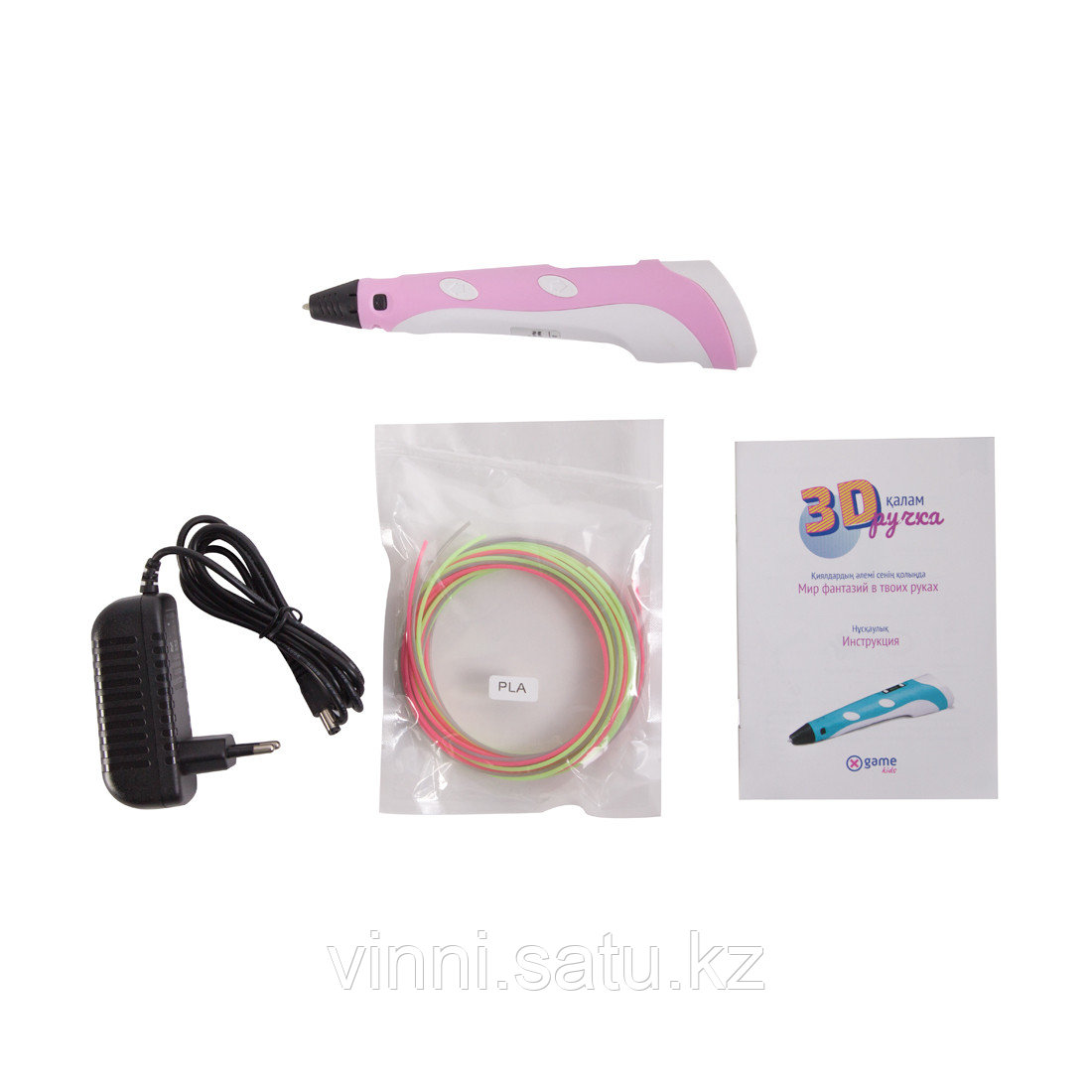3D Ручка X Game kids v2, pink - фото 2 - id-p82860138