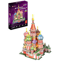 Cubic Fun Собор Василия Блаженного с подсветкой - Россия