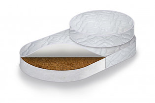 Комплект матрасов в кровать-трансформер Caramelia "Kit RingCocos" Круг+Овал 