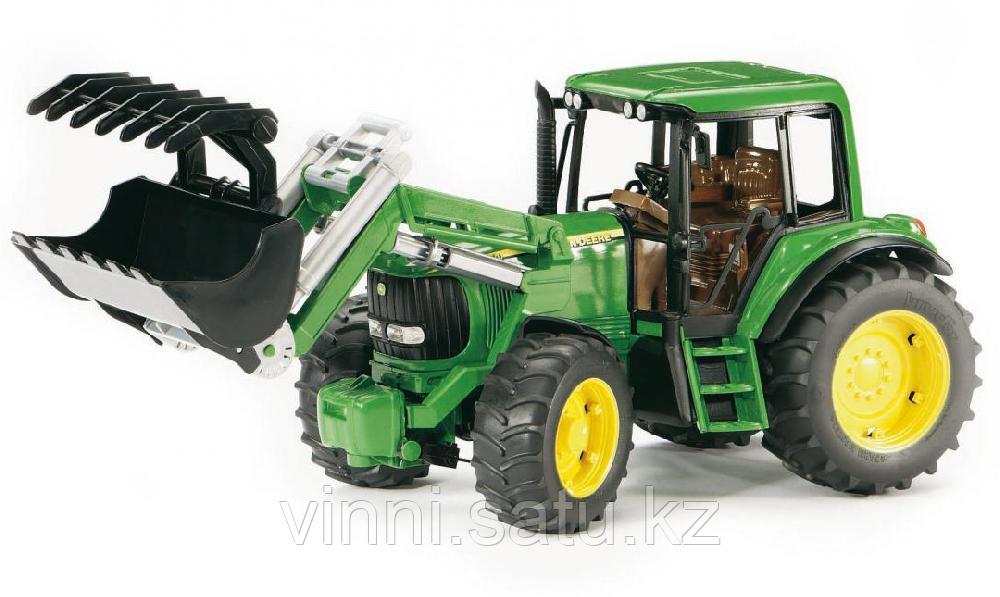 Bruder - Погрузчик колёсный John Deere 6920 с ковшом 1:16 - фото 2 - id-p82860462