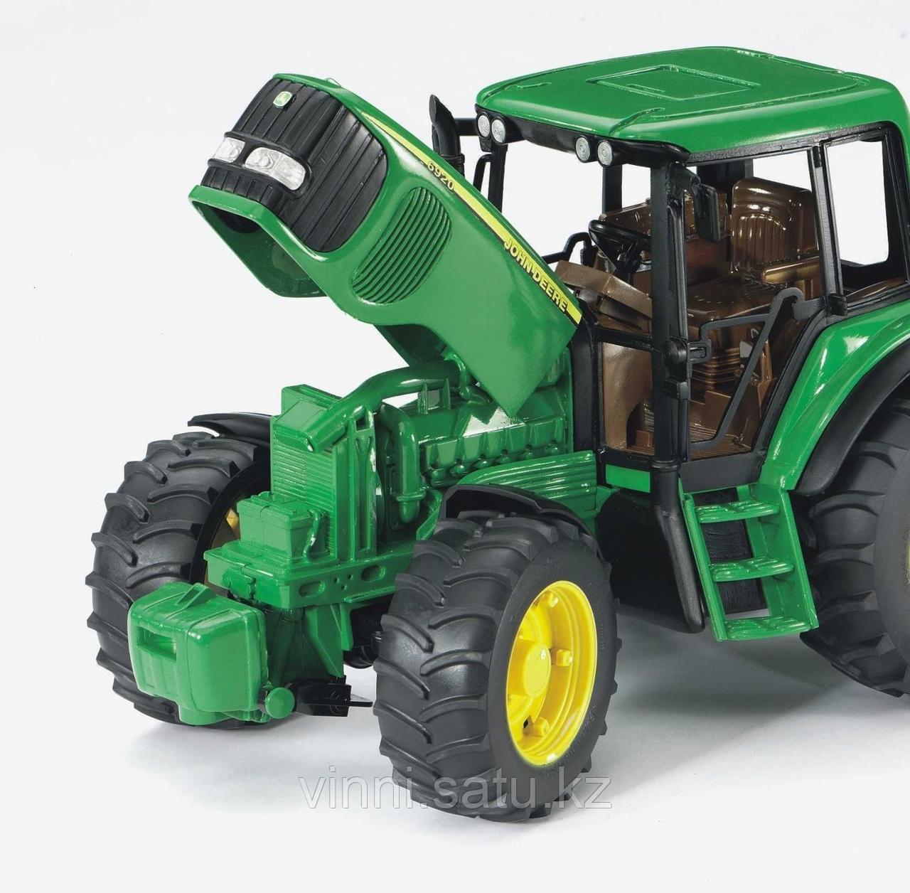 Bruder - Погрузчик колёсный John Deere 6920 с ковшом 1:16 - фото 5 - id-p82860462