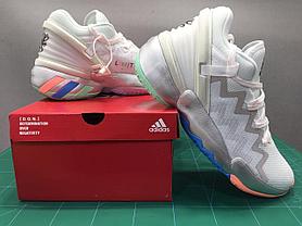 Баскетбольные кроссовки Аdidas D.O.N. Issue #2 "White Color" (40-46), фото 5