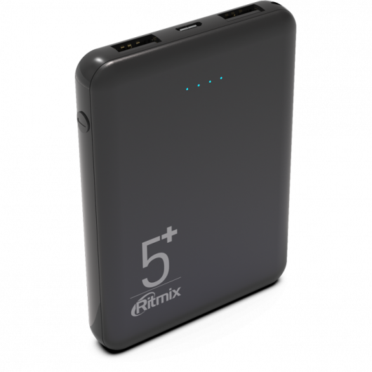 Зарядное устройство Power bank Ritmix RPB-5000 (Black) - фото 1 - id-p81274245