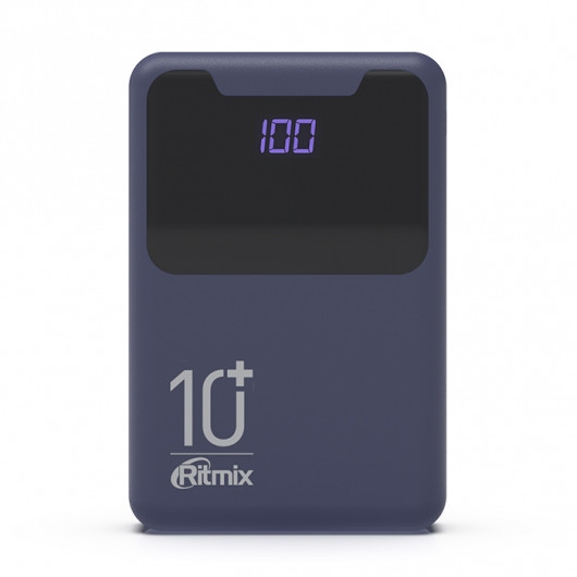 Зарядное устройство Power bank Ritmix RPB-10005 (Indigo-Black) - фото 1 - id-p81274241