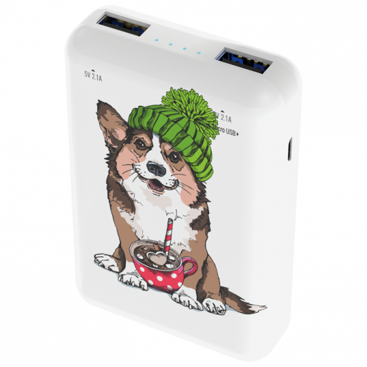 Зарядное устройство Power bank Ritmix RPB-10007 Corgi