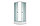 Душевой уголок Метакам Классик (CLSN800m) 1/4 круга 800*800*1910 матовое стекло, фото 2