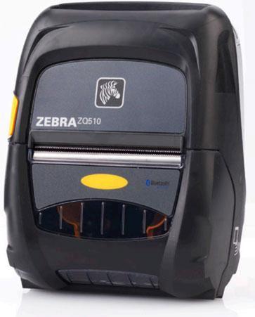 Zebra ZQ51-AUN010E-00 Термопринтер этикеток мобильный ZQ510, Dual Radio: Bluetooth 3.0/WLAN