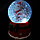 Музыкальный снежный шар большой "Дед Мороз на крыше", 16см. 2021А, фото 7