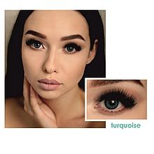 Цветные линзы Magic eye turquoise (бирюзовый)