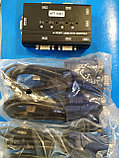 Mt-Viki 4 Port USB 2.0 KVM- Switch переключатель к с 4 Usb KVM-кабелями, Алматы, фото 2