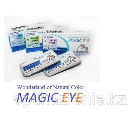 Цветные линзы Magic eye gray (серый) - фото 2 - id-p1435592
