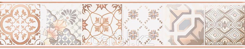 Кафель | Плитка настенная 20х30 Равенна | Ravenna коричневый вставка бордюр