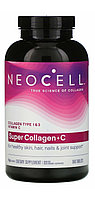 Коллаген 1 и 3 типа 1000 мг.+Витамин С 360 таблеток. Neocell (Волосы, ногти, кожа, суставы)