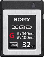Карта памяти XQD Sony 32GB (QD-G32E) G Series Memory Card (R440/W400)