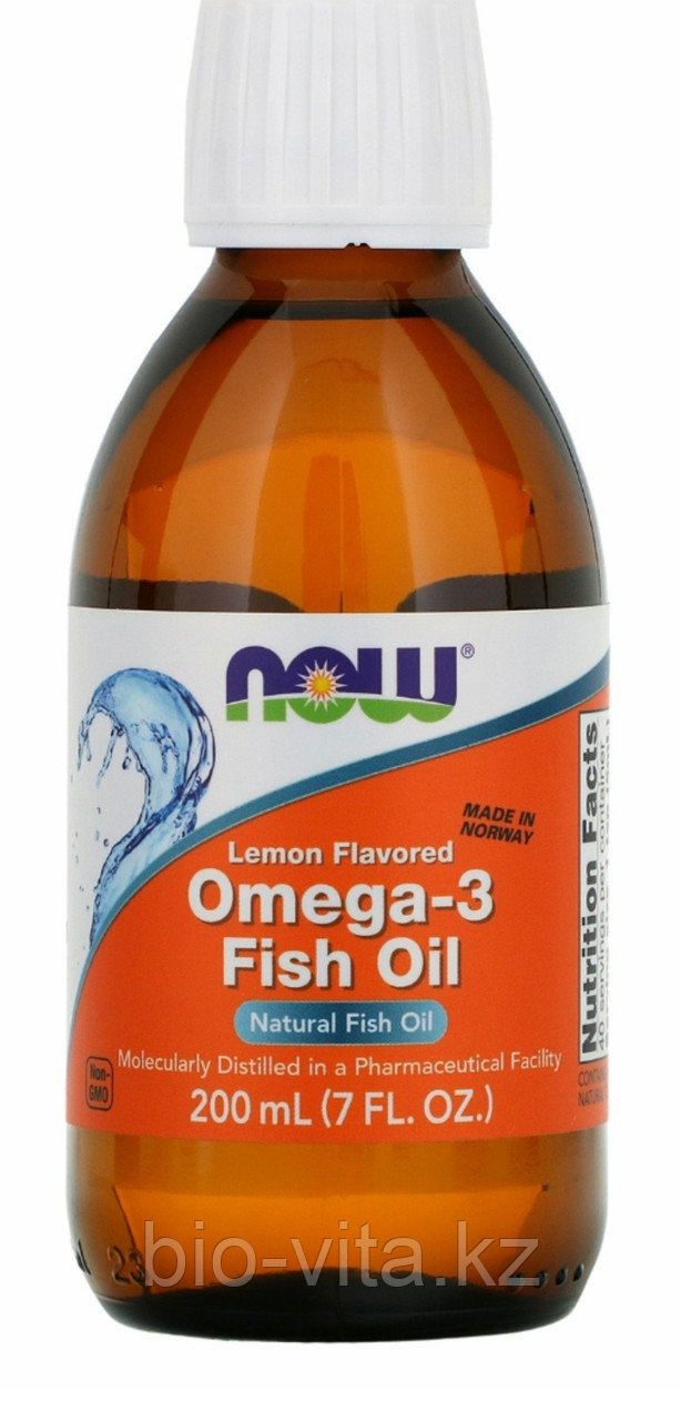 Омега ( Omega 3) Рыбий жир. Норвегия. С натуральным вкусом лимона.EPA 740/DHA 460 в 1 чайной ложке.