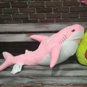 Плюшевая Розовая Акула Блохэй 80 см (маленькая)
