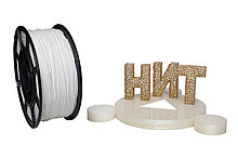 Пластик для 3D печати "НИТ", Petg лунно-белый 1 кг.