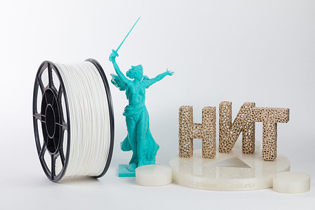 Пластик для 3D печати "НИТ", ABS Белый 1 кг., фото 2