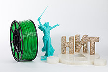 Пластик для 3D печати "НИТ", ABS Зелёный 1 кг.