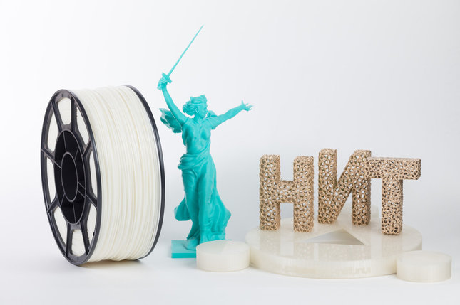Пластик для 3D печати "НИТ", ABS Натуральный 1 кг., фото 2