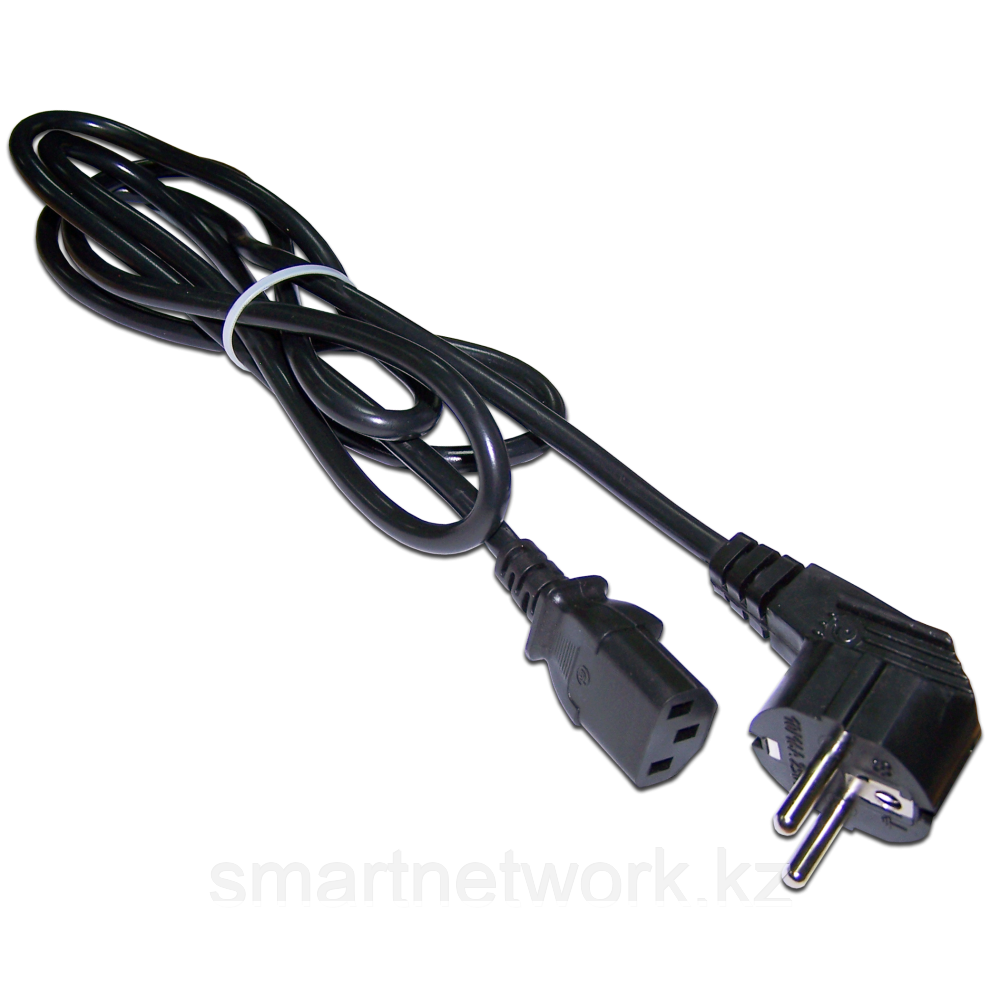 Шнур питания C13-Schuko угловая, 3х0.75, 220В, 10А