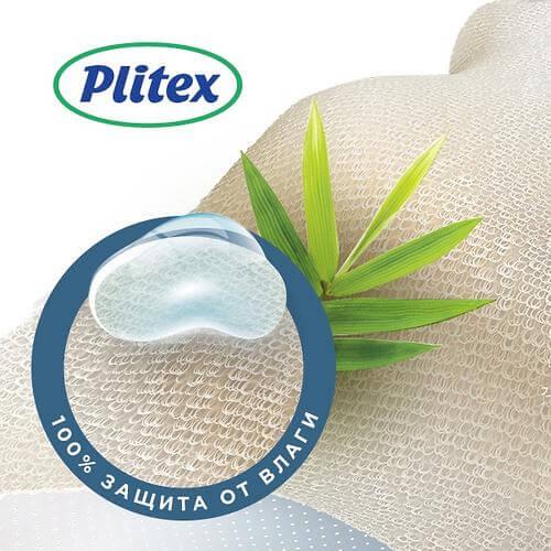 Наматрасник непромакаемый Plitex Bamboo Waterproof Comfort с резинками на углах
