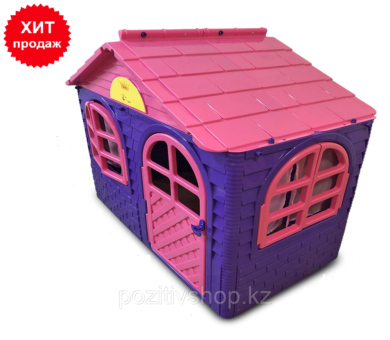 Детский игровой домик Doloni розово/фиолетовый 02550\10 - фото 1 - id-p75709494