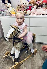 Качалка-лошадка Pituso с колёсами