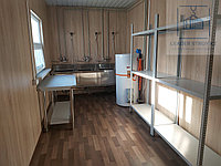 Жилой вагончик из двух 40 фут. контейнеров под Кухня (раздаточная и варочная), фото 1