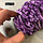 Пряжа для ручного вязания ,плюшевая баклажановый, фото 7