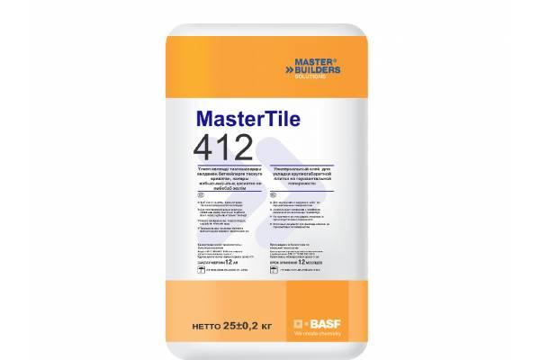 Клей MasterTile 412 для укладки крупногабаритной плитки