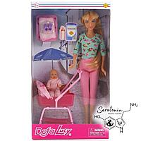 Кукла Defa Lucy Кукла с пупсом и аксессуарами
