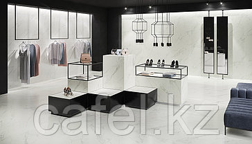 Керамогранит 120х60 Калакатта Марбл | Calacatta Marble белый глянцевый, фото 3