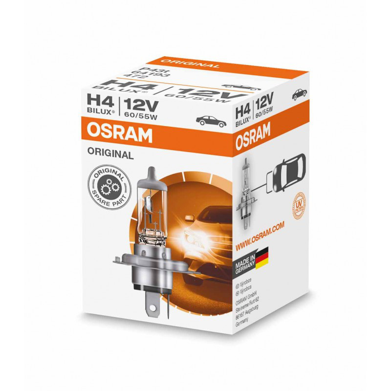 Лампа Osram   H4  60/55W 12V P43  64193
