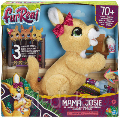 Интерактивная игрушка Hasbro Furreal Friends Кенгуру мама Джози и ее кенгурята
