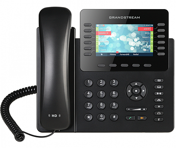 Grandstream GXP2170, PoE 12-line Enterprise HD IP Phone, 480x272 TFT color LCD, 48 virtual speed keys, dual