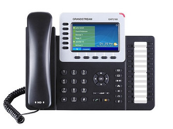 Технические характеристики Grandstream GXP2160, PoE 6-line Enterprise HD IP Phone, 480x272 TFT color LCD
