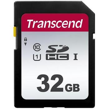 Карта памяти SD 32GB Class 10 U1 Transcend TS32GSDC300S