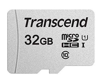 Карта памяти MicroSD 32GB Class 10 U1 Transcend TS32GUSD300S