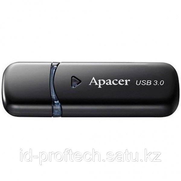 USB-накопитель, Apacer, AH355, AP32GAH355B-1, 32GB, USB 3.0, Чёрный