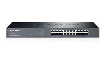 Коммутатор GbE 24-портовый Tp-Link TL-SG1024 24-port Gigabit Switch, 1U 19-дюймов, стоечный, металический