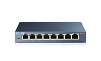 Коммутатор GbE 8-портовый Tp-Link TL-SG108 8-Port 100-1000Mbps, настольный, QoS (IEEE 802.1p) function, 9K