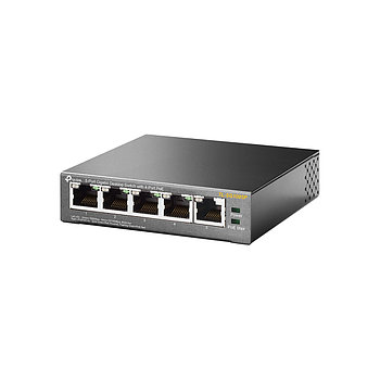 Коммутатор GbE PoE 5-портовый Tp-Link TL-SG1005P 5 GbE портов из которых 4 порта с поддержкой PoE (Port1-