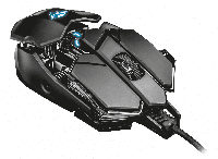 Мышь игровая Trust GXT138 X-RAY Illuminated черная