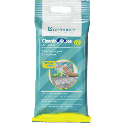 Чистящее салфетки Defender CLN 30202 Optima 20 шт