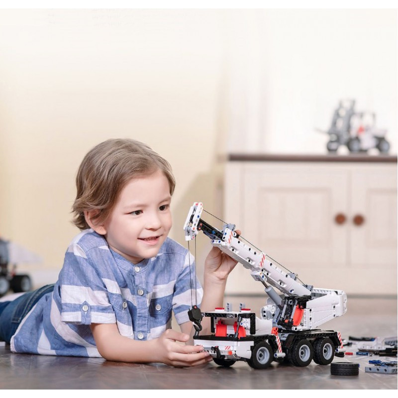 Конструктор Xiaomi ONEBOT Building Blocks Mobile Engineering Crane - фото 3 - id-p71213678