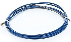 Канал стальной 0,8-1,0 мм, 3.4м (голубой) (спираль)